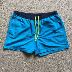 L.L Bean Nylon Shorts - blue